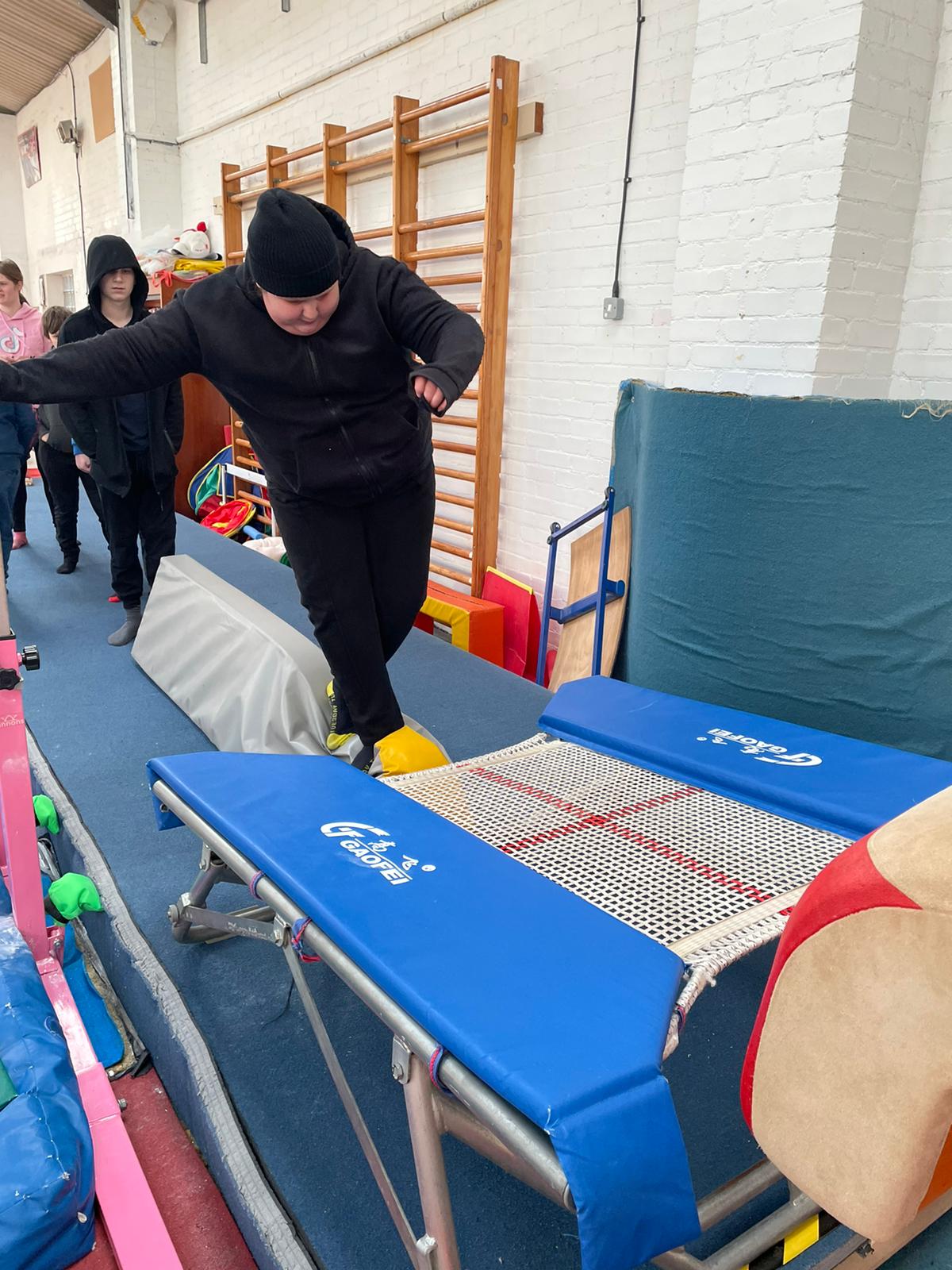 Gymnastics at the TT Club in Braintree