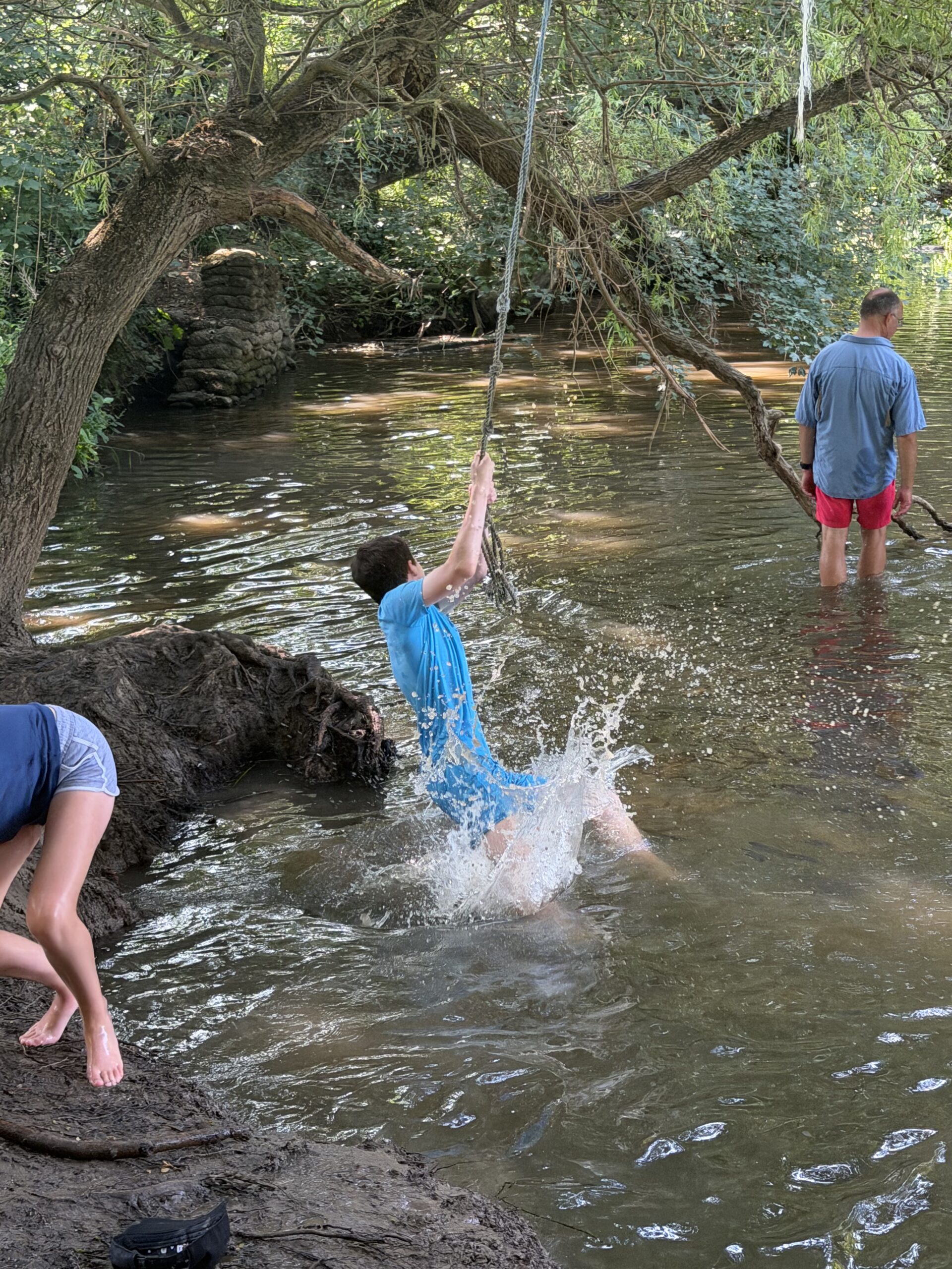 Cooling off at The Belsteads