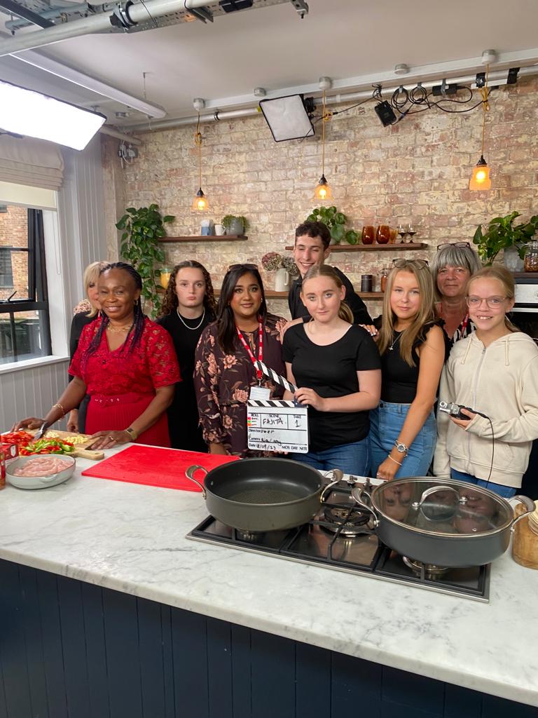Jamie Oliver filming day
