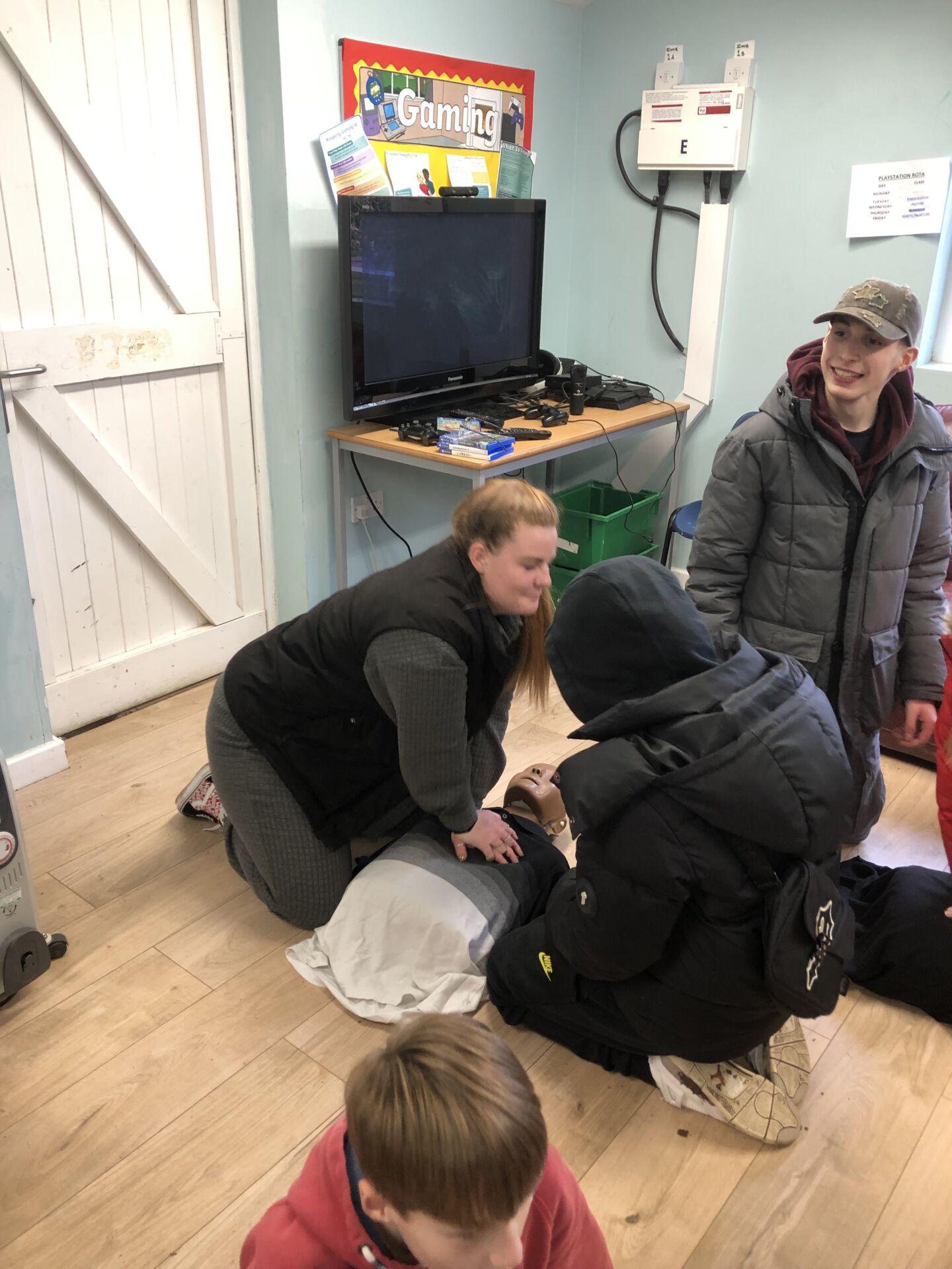 First aid training level one for all our students