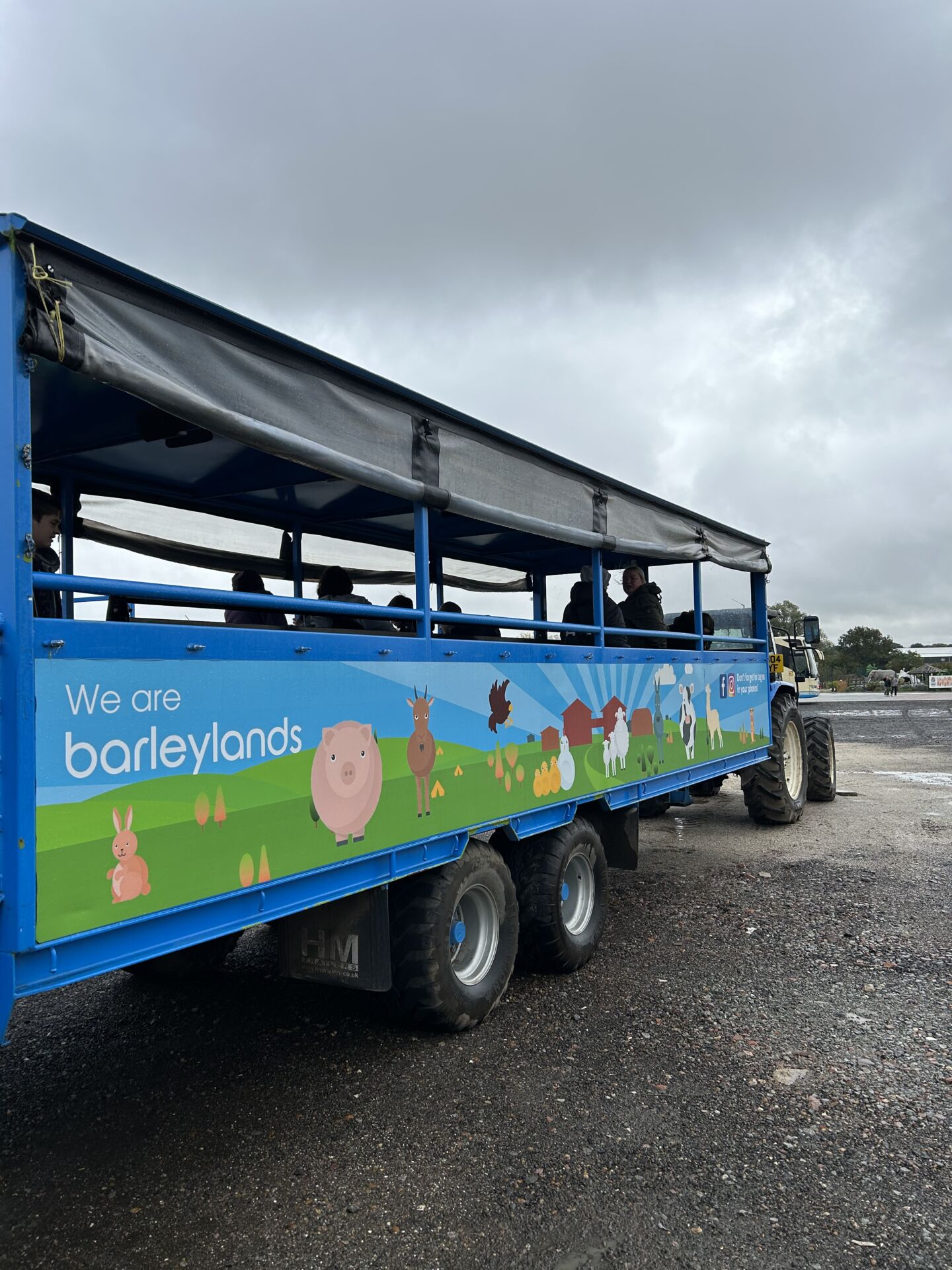 Henry Scragg visit and farm trip to Barleylands