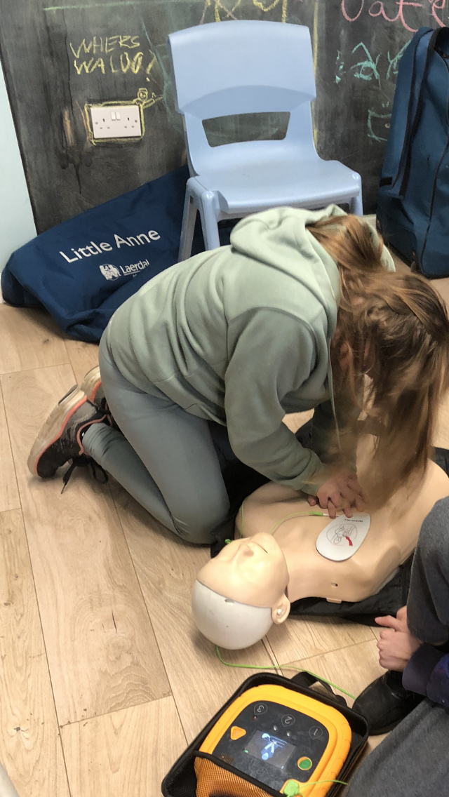 First aid training level one for all our students