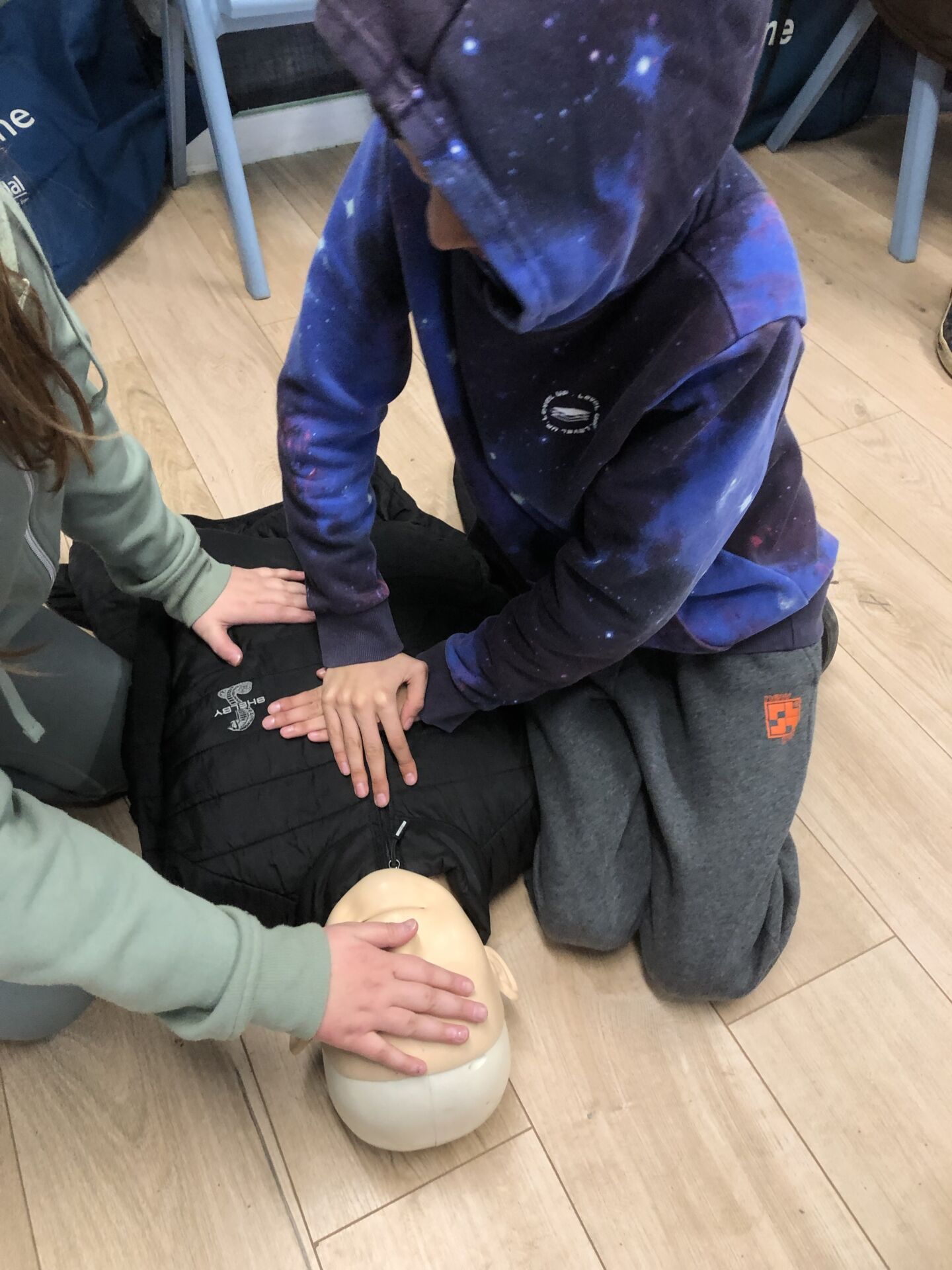 First aid training level one for all our students
