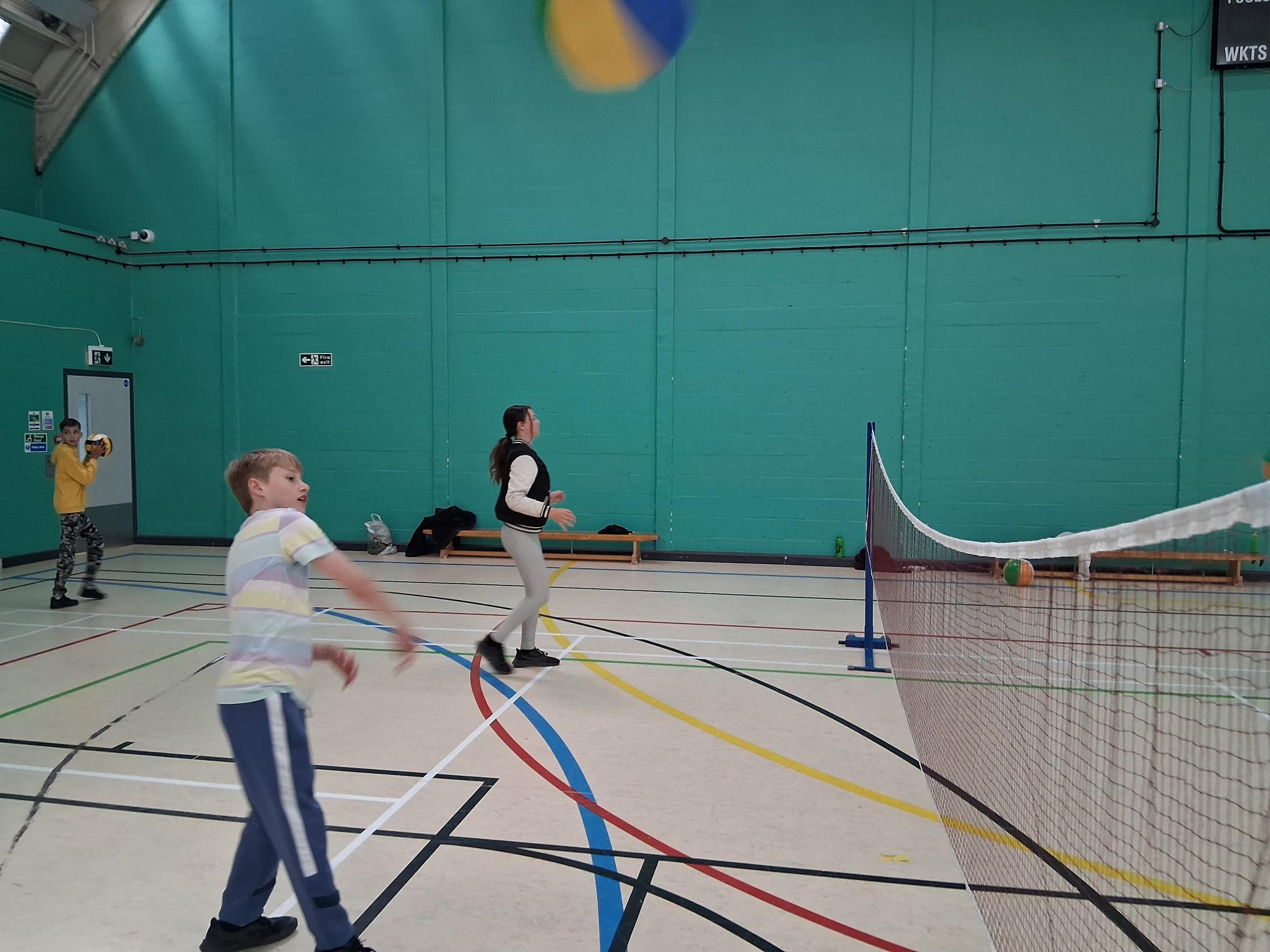 VE day, volleyball and gardening