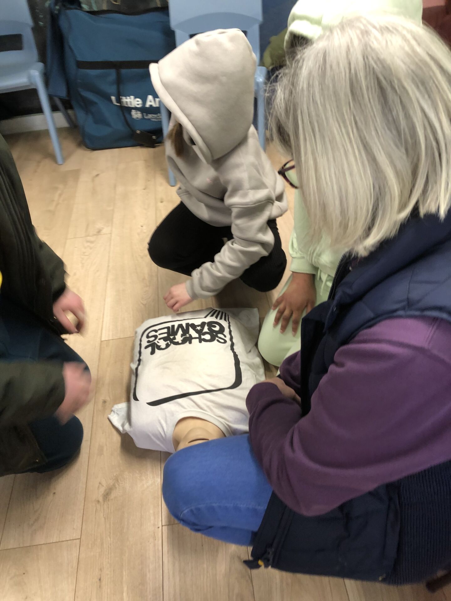 First aid training level one for all our students