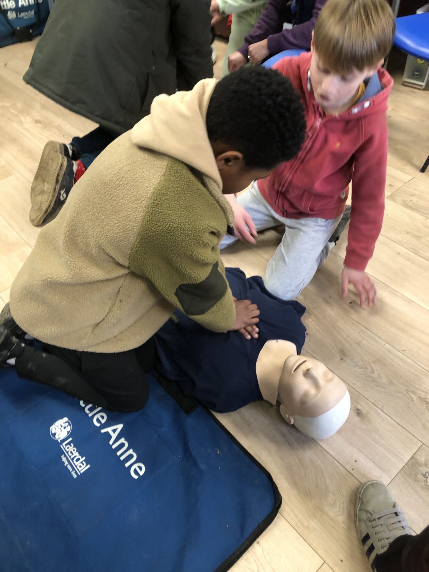 First aid training level one for all our students