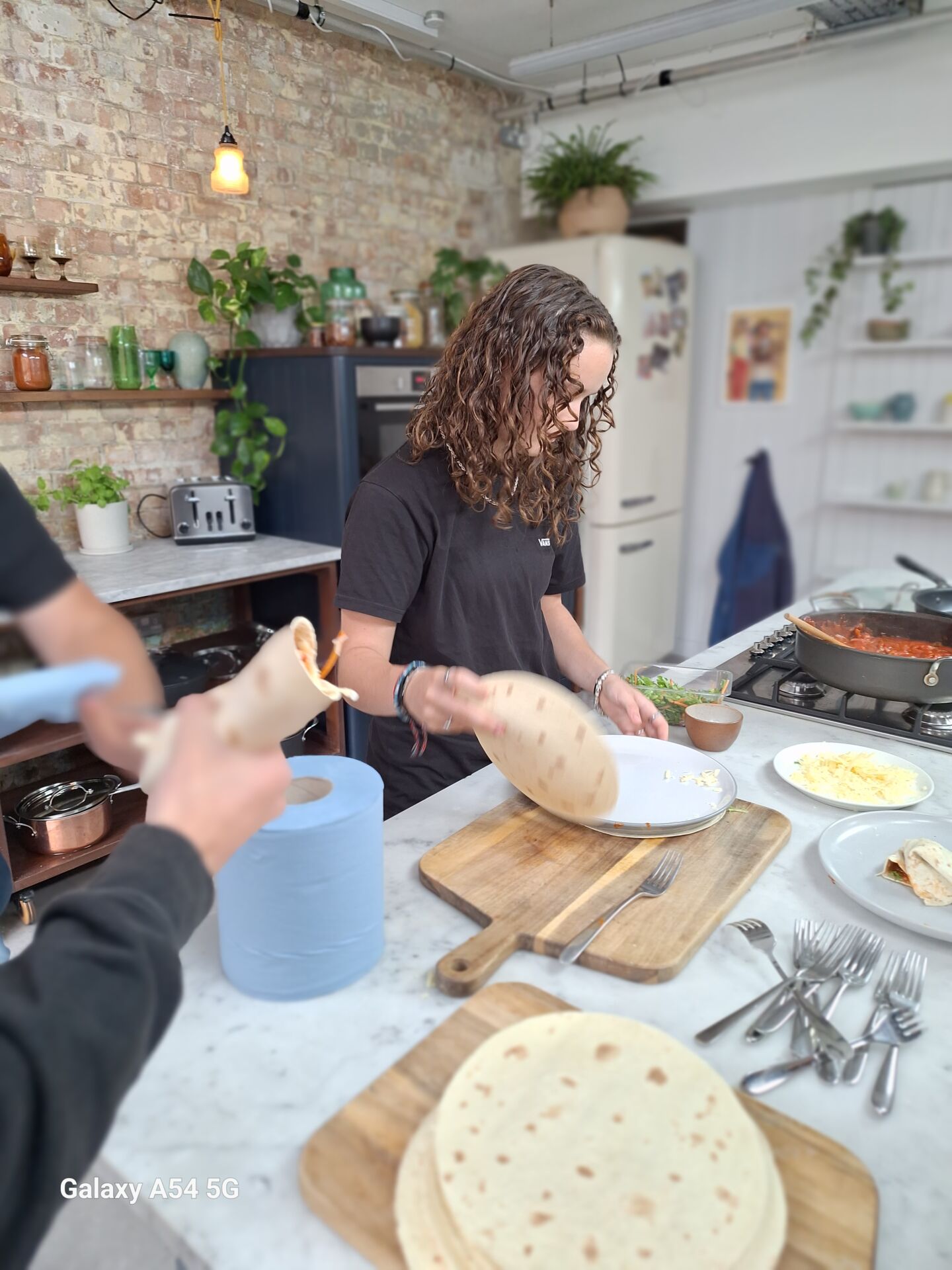 Jamie Oliver filming day