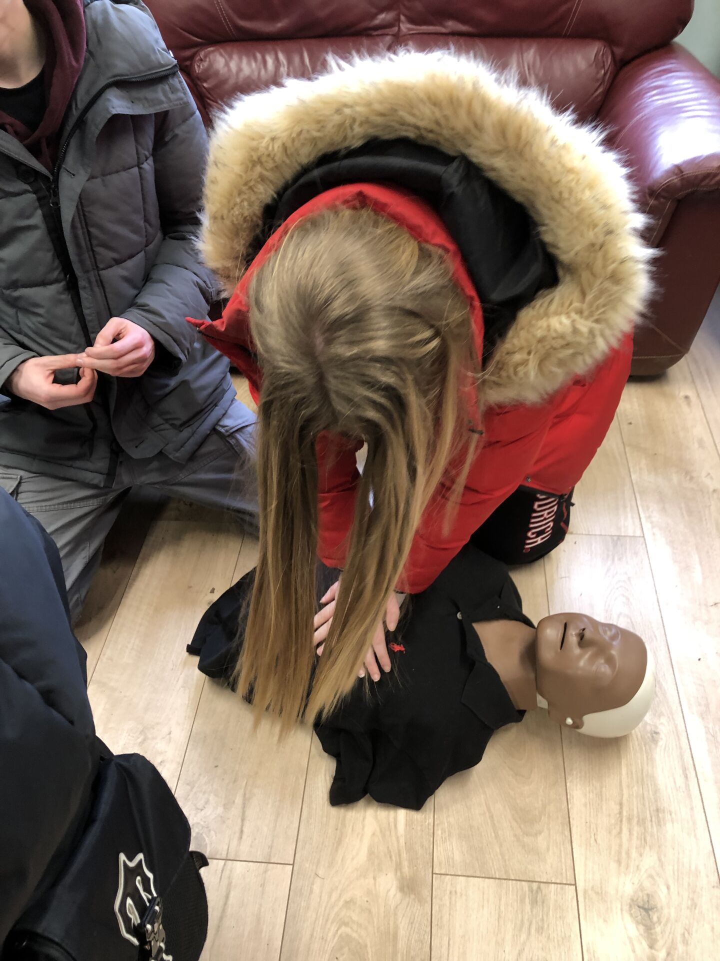First aid training level one for all our students