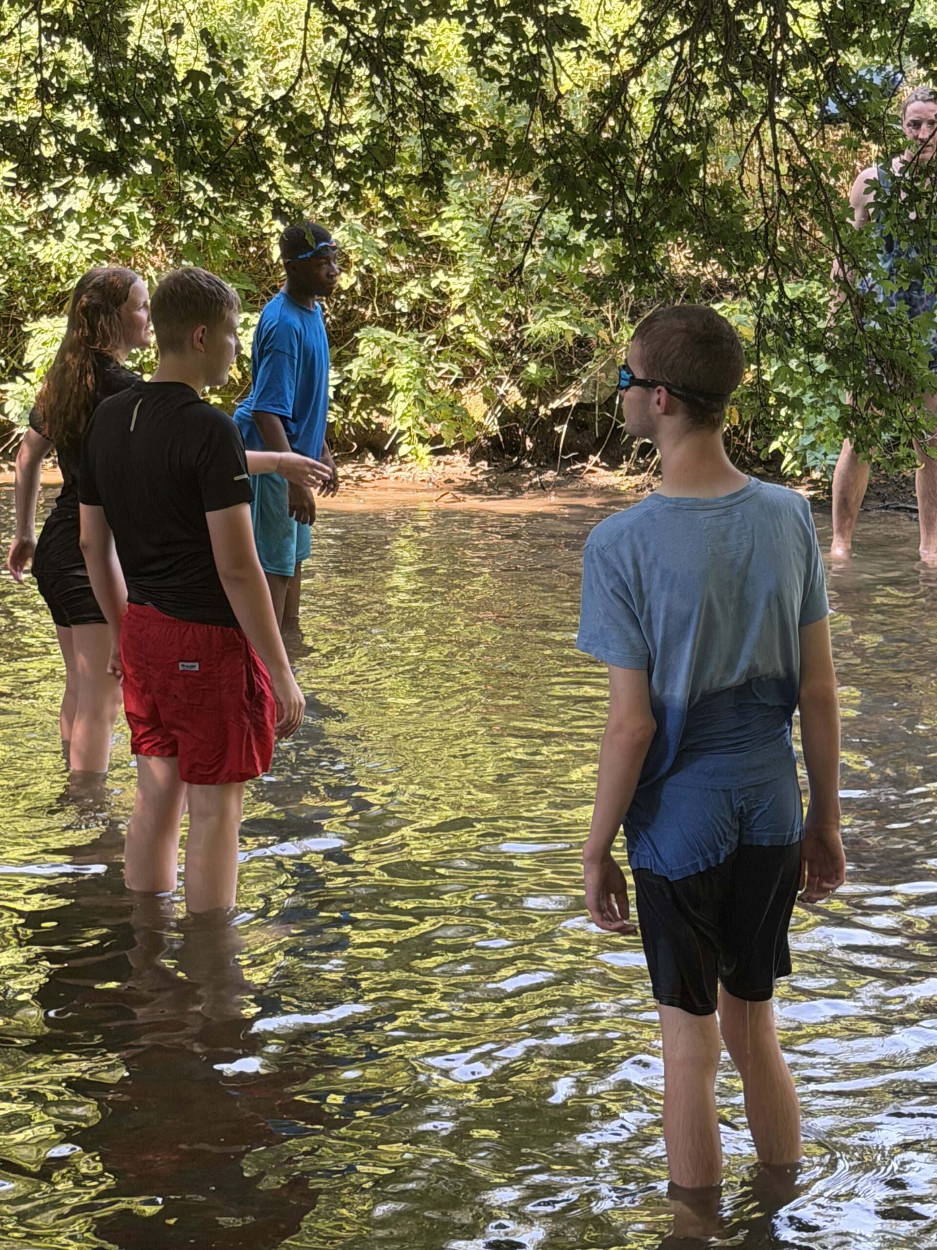 Cooling off at The Belsteads