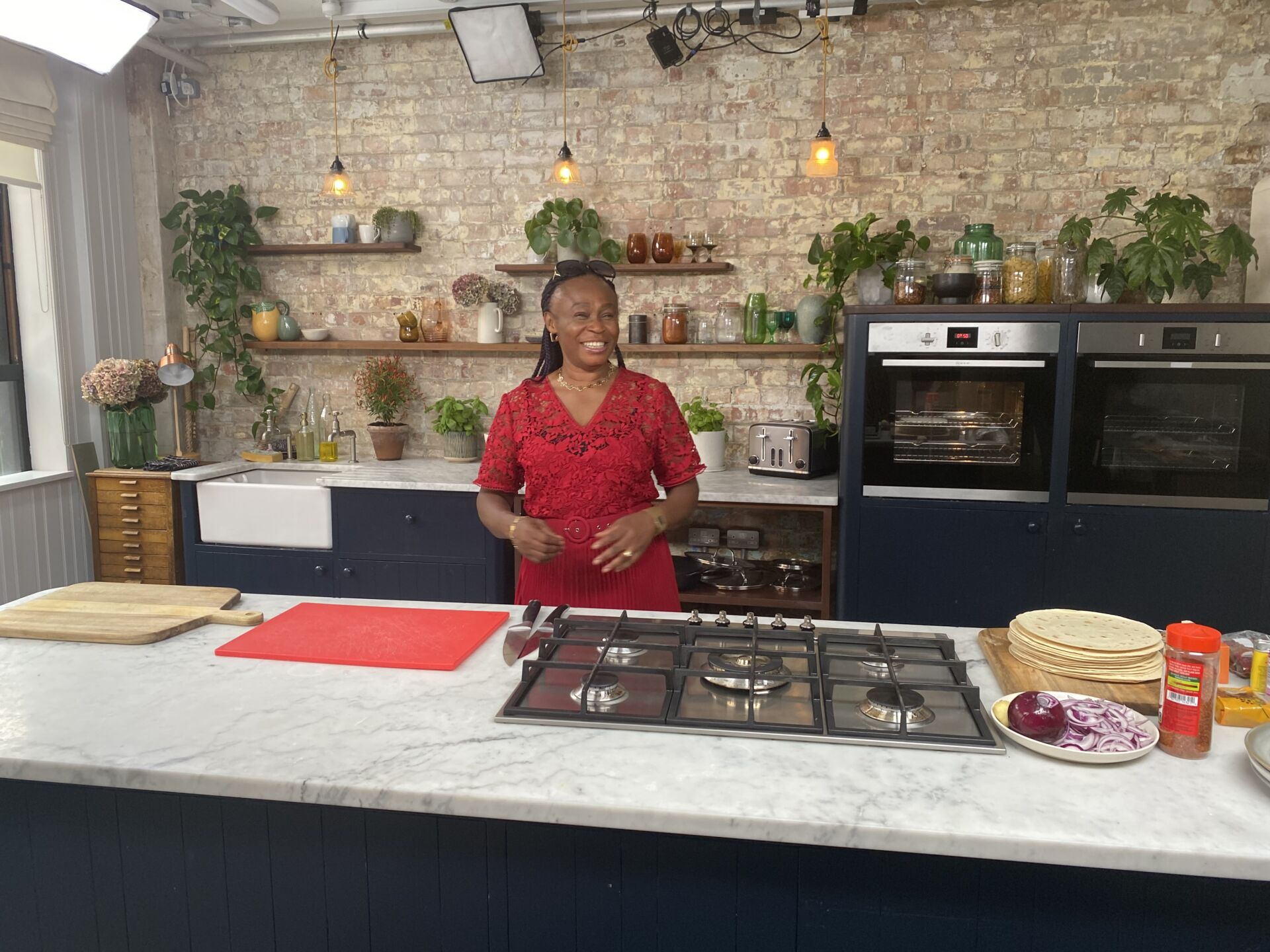 Jamie Oliver filming day