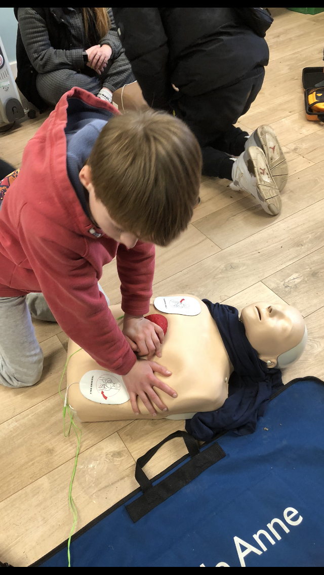 First aid training level one for all our students
