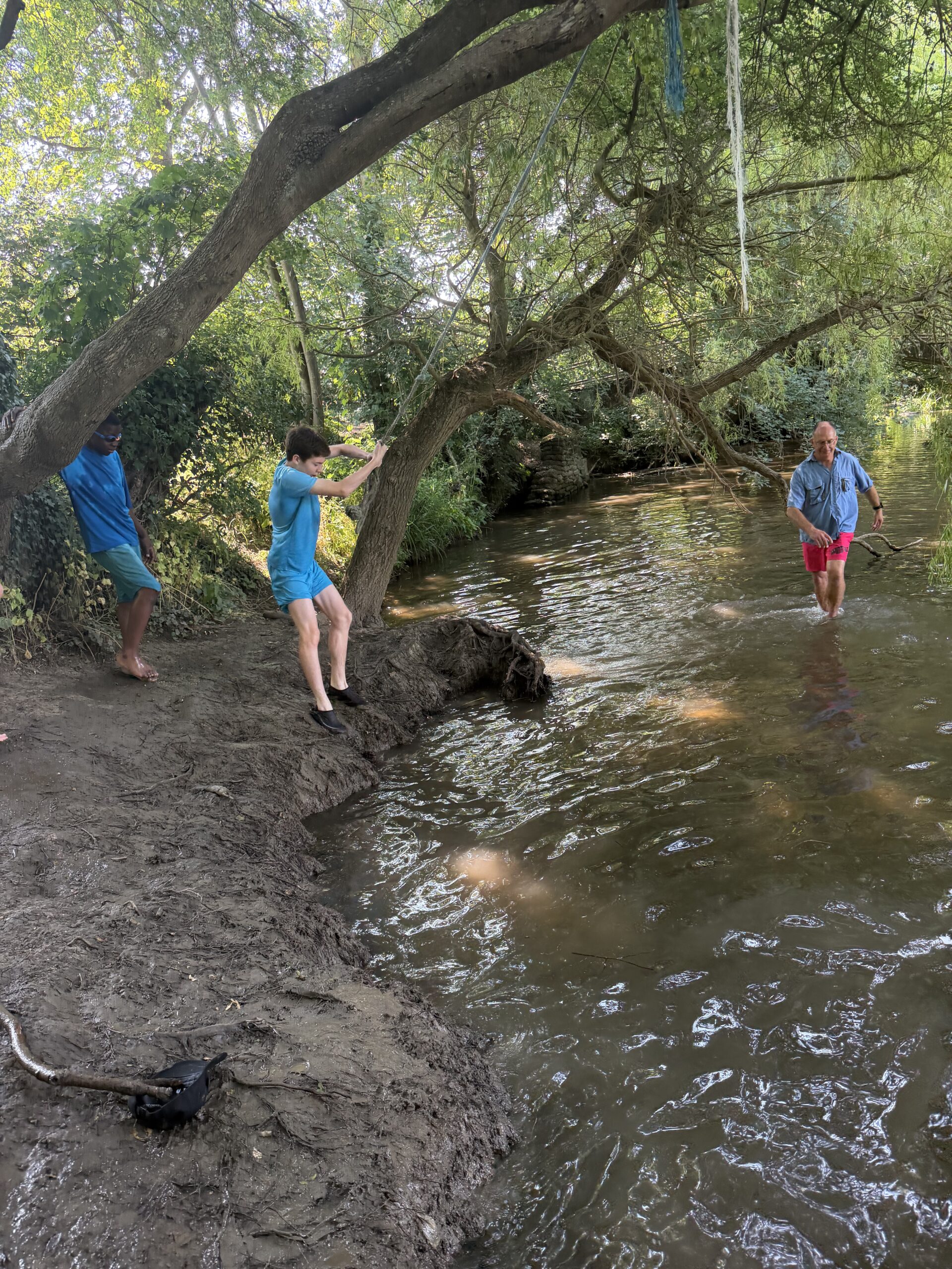 Cooling off at The Belsteads