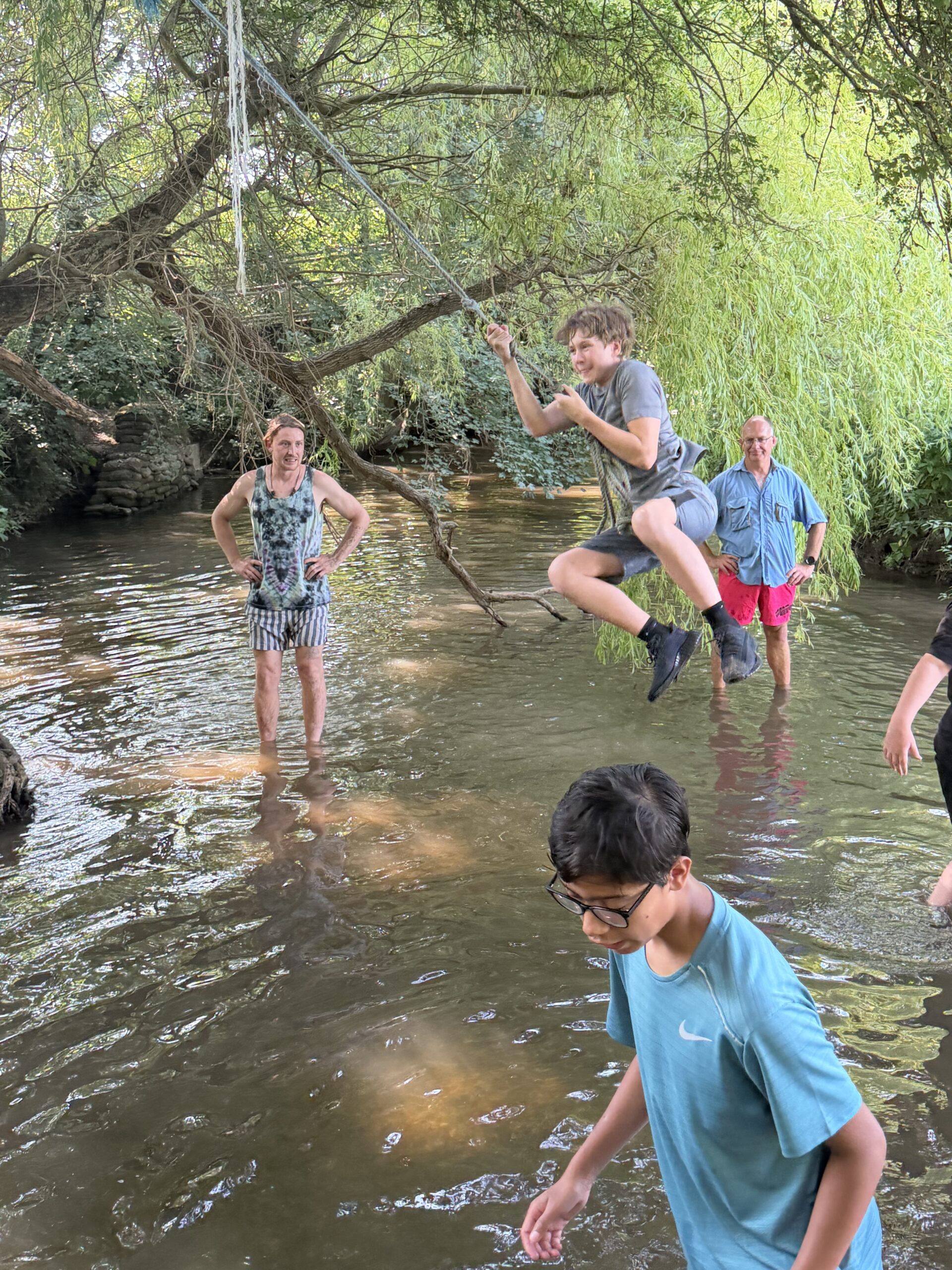 Cooling off at The Belsteads