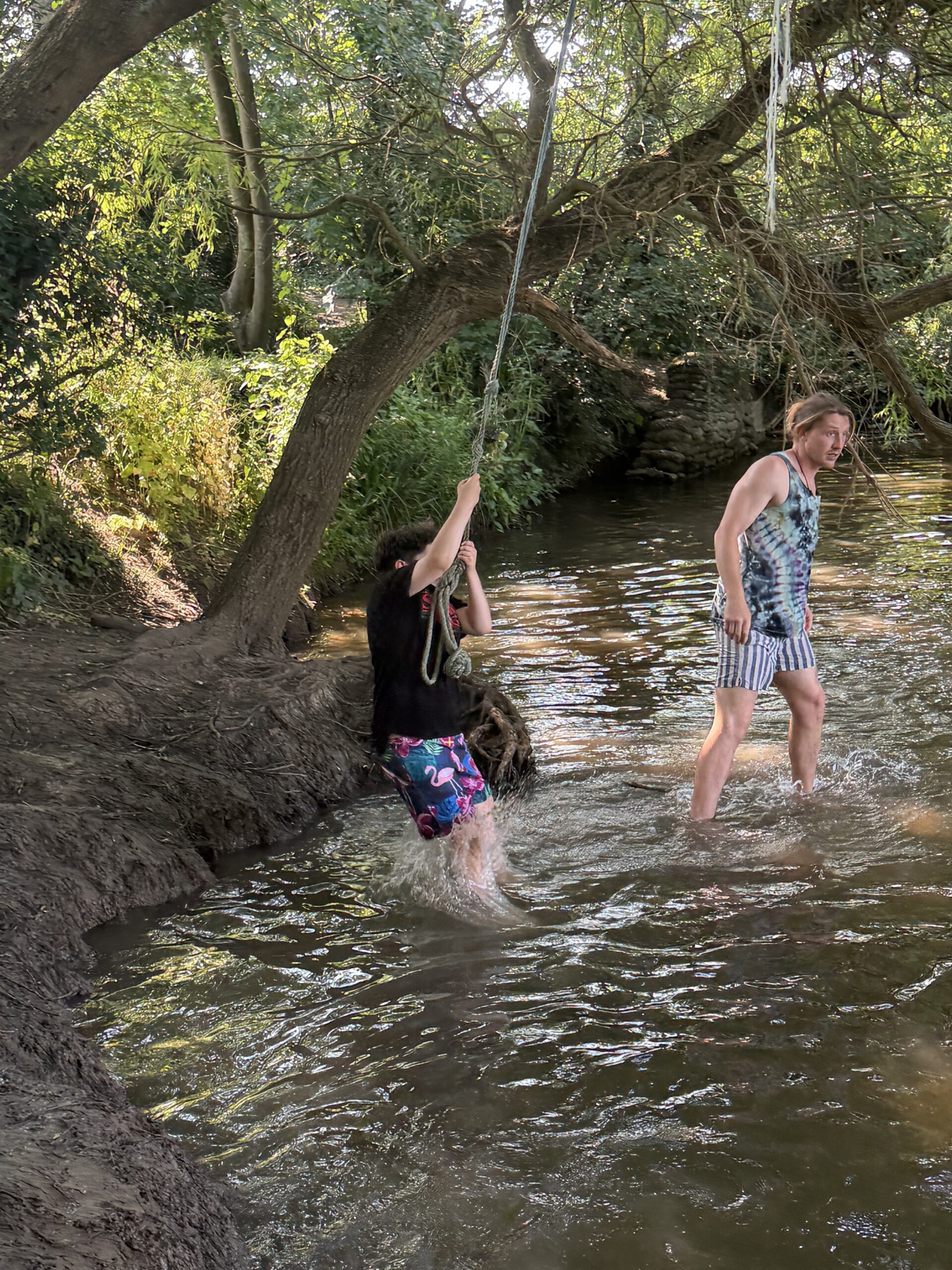 Cooling off at The Belsteads