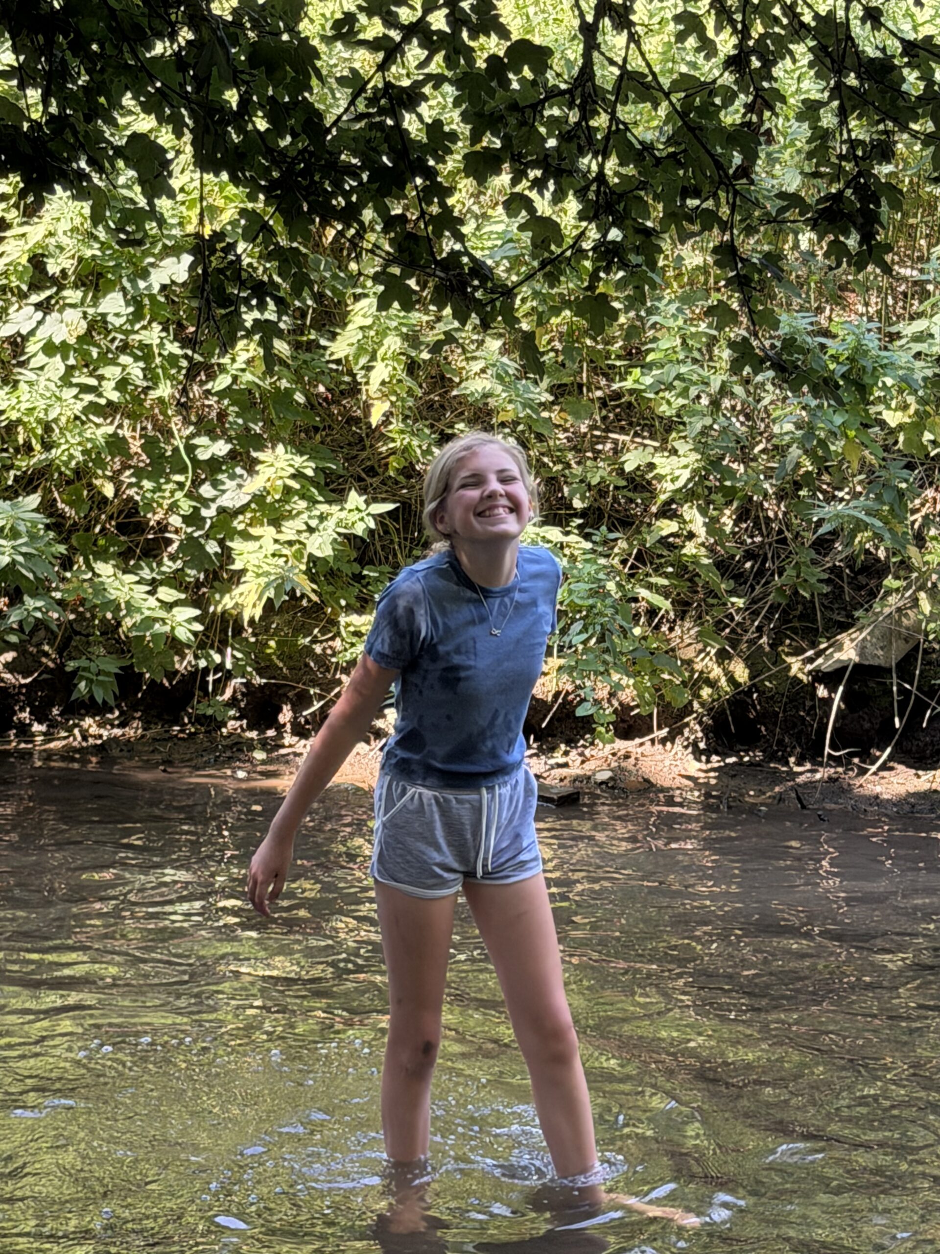 Cooling off at The Belsteads