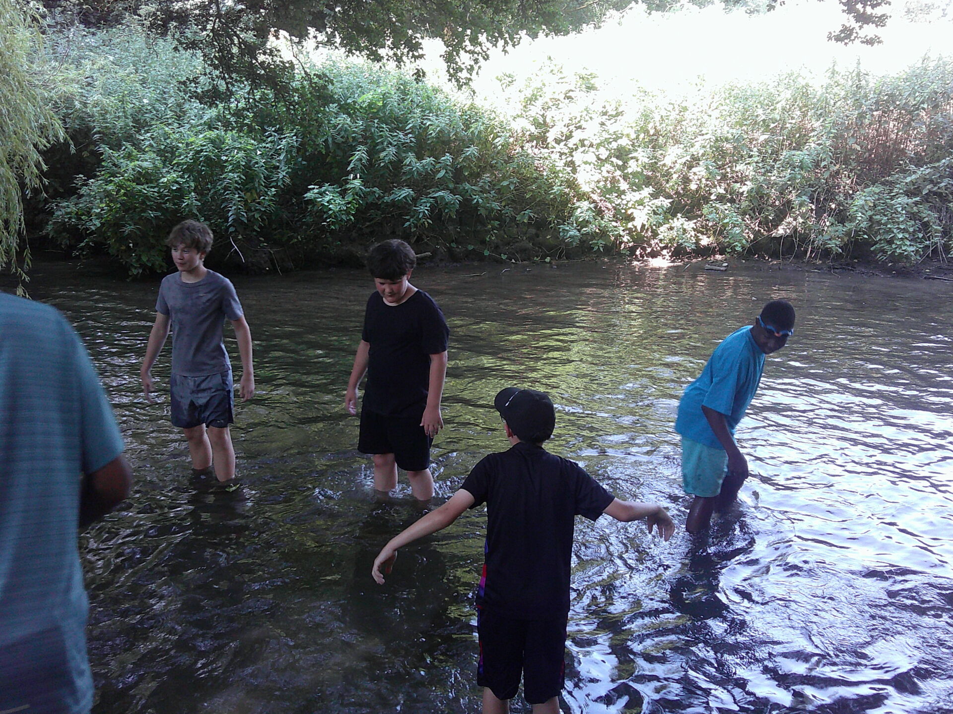 Cooling off at The Belsteads