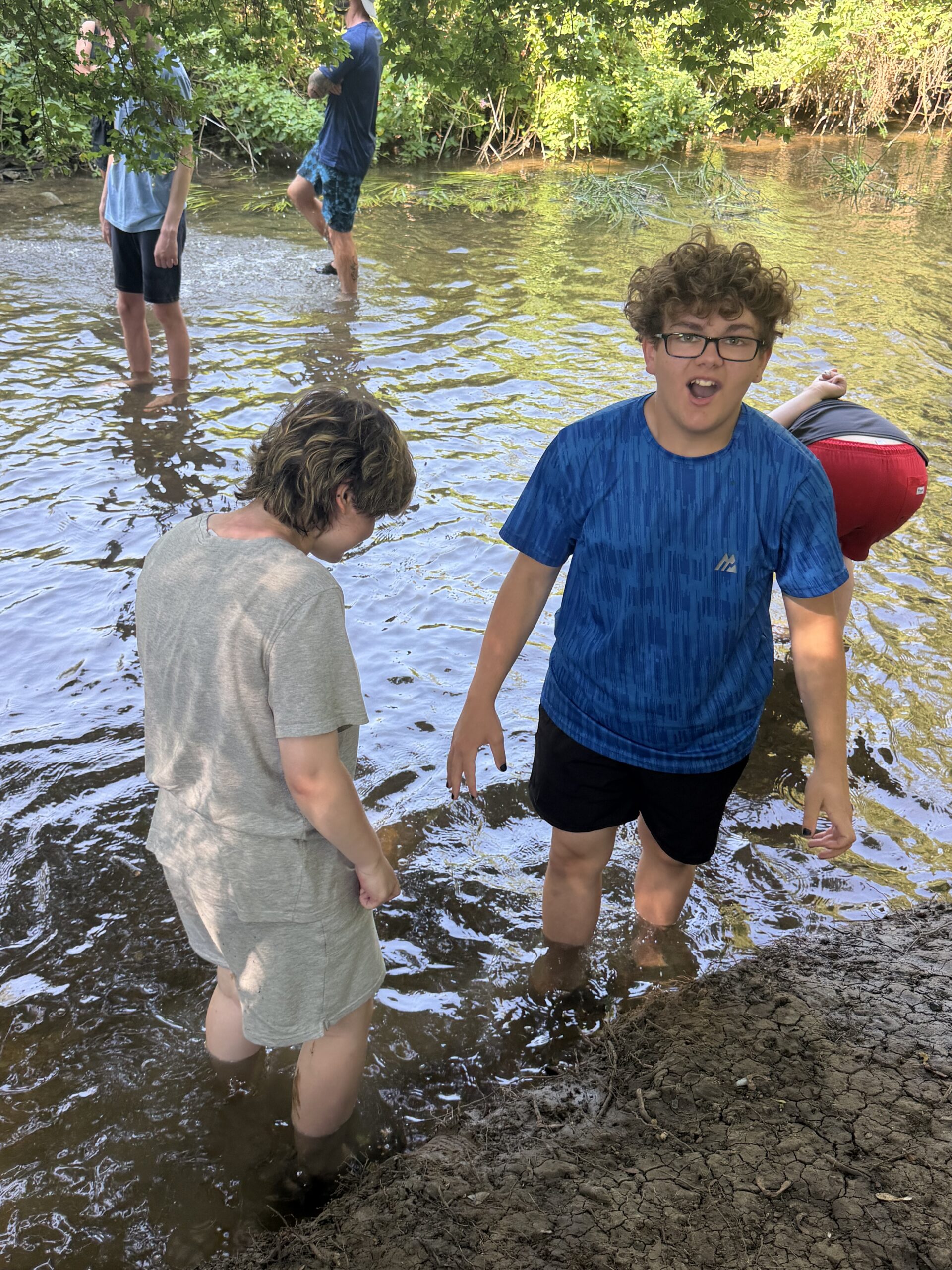 Cooling off at The Belsteads